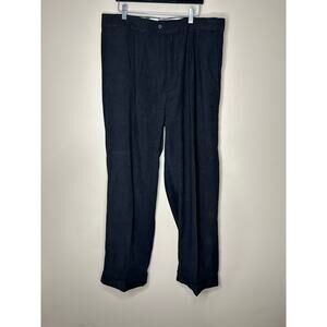 Gochu by KBB Black Dress Pants Mens Size 40 Vintage Cuffed Pants